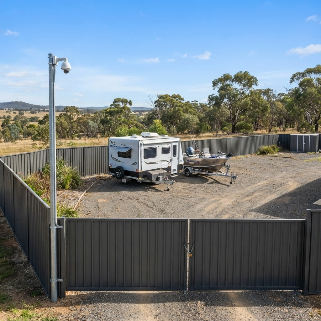 Secure yard storage in Noosaville